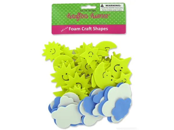 Krafters CC237 Sky Foam Craft Shapes