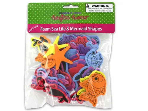 CC426 | Bulk Buys Mermaid and Ocean Creature Foam Stickers