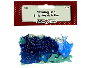 CC559 | Bulk Buys Metallic Sea-Themed Accents for Crafts