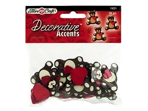 R-CC560-BKGAA4-G-1 | Bulk Buys Whimsical Bear and Heart