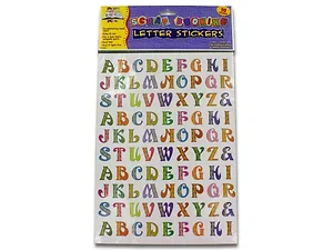 CC920 | Krafters Korner Bright and Fun Letter Sticker Pack