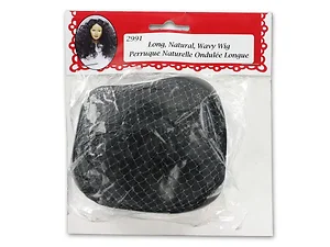 Bulk Buys Long Black Wig for 11.5