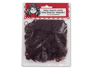 CC868 | Bulk Buys Curly Brown Doll Hair for Craft Projects