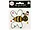 CG072 | Bulk Buys Colorful Bumblebee Rhinestone Sticker for
