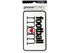 Bulk Buys Football Mom Bling Phone Sticker