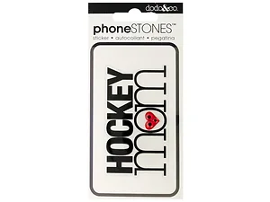Bulk Buys Hockey Mom Sparkling Phone Decal