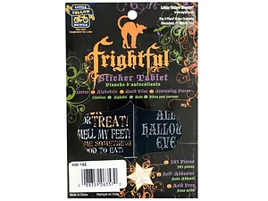 CG426 | Bulk Buys Spooktacular Halloween Sticker Tablet