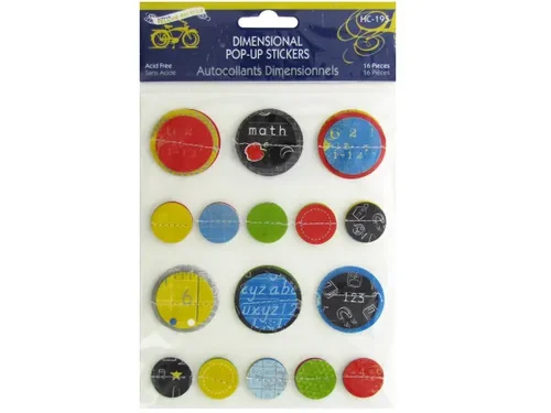 CG521 | Bulk Buys Educational Themed Dimensional Pop-up