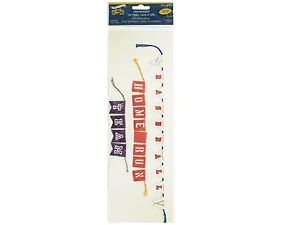 CG655 | Bulk Buys Baseball Themed Mini Banner Set for