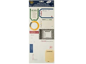 CG699 | Bulk Buys Creative School Journaling Stickers Set