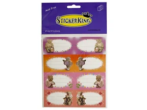 CH045 | Bulk Buys Cute Teddy Bear Memo Stickers for Notes