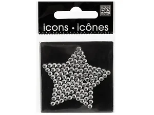 CG778 | Bulk Buys Sparkling Rhinestone Star Adhesive Sticker