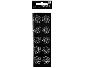 CG842 | Bulk Buys Bling Daisies Rhinestone Decorative