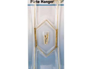 Bulk CG975 Brass Plated Plate Hanger Set