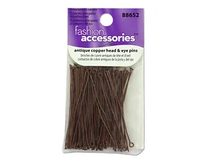 CN082 | Bulk Buys Antique Copper Eye and Head Pins for