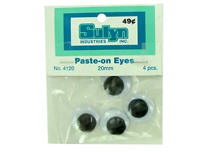 Bulk Buys Extra Large Googly Eyes for Crafts and Decorations