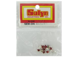 Bulk CN501 Sew-on Red Rhinestones