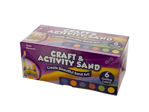CH116 | Bulk Buys Vibrant Craft Sand Set for Creative
