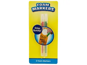 CH119 | Bulk Buys Quick-Dry Foam Markers Set - Assorted