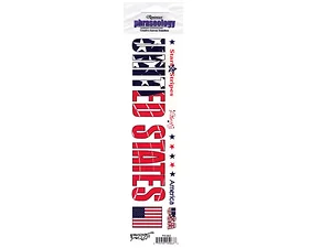 CN878 | Bulk Buys Americana Themed Rub-On Transfer Set