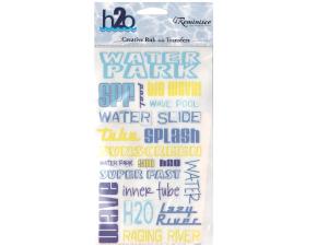 Bulk CN940 Water Park Creative Rub-on Transfers