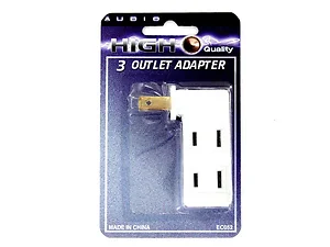 EC052 | Sterling Versatile 3-in-1 Power Outlet Adapter