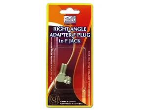 EL059 | Bulk Buys Right Angle F-Connector Audio Video