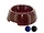 DI304 | Bulk Buys Assorted Color Plastic Pet Bowls - Set of