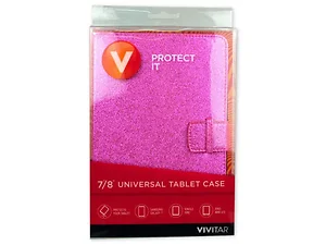 EC274 | Bulk Buys Glitter Universal Tablet Case for 7