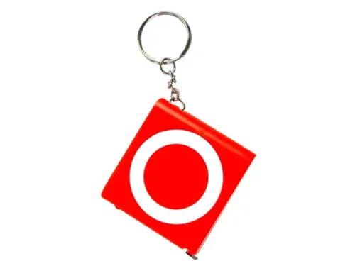 EC296 | Bulk Buys Compact Keychain Tape Measure with LED