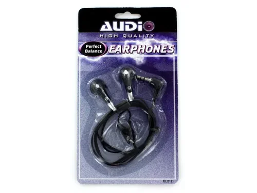 EL212 | Bulk Buys Premium Bud Style Earphones with Clip