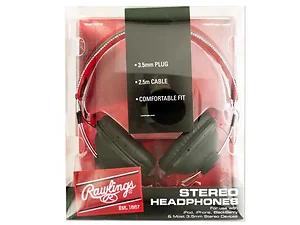 EL080 | Bulk Buys Comfort Fit Rawlings Stereo Headphones