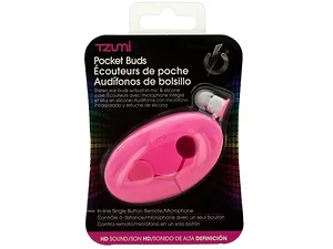 EL458 | Bulk Buys Stylish Pink Stereo Ear Buds with