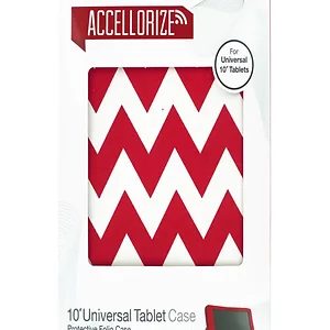 EL542 | Bulk Buys Stylish Red Chevron 10