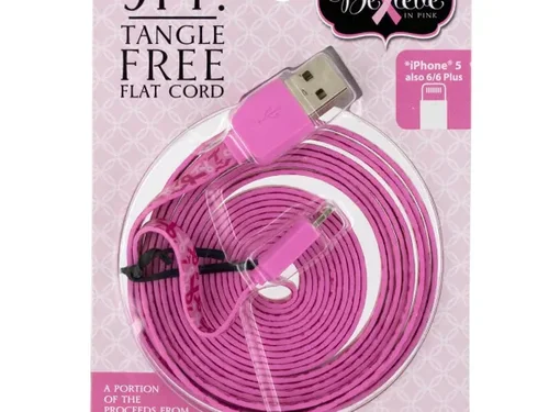 EL590 | Bulk Buys 'Believe in Pink' Lightning Charging &