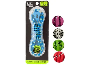 EL670 | Bulk Buys 9ft Braided 2-in-1 USB Charging and Sync