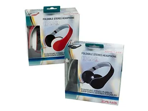 EL929 | Bulk Buys Comfortable Foldable Stereo Headphones