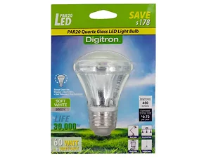 Bulk Buys Energy Efficient LED PAR20 Light Bulb - Soft