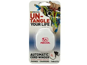 EL875 | Bulk Buys Compact Automatic Cord Winder with Spring