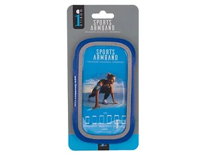 Bulk Buys Blue iMobile Flexible Sports Armband for Mobile