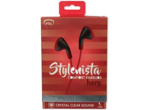 Bulk EN126 Ihip Red Stylenista Wireless Bluetooth Earbuds