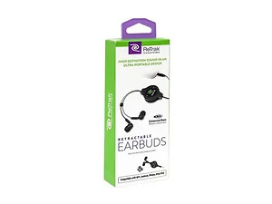 EN176 | Bulk Buys ReTrak Retractable Earbuds with