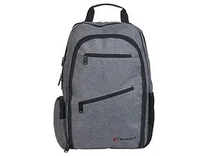 EN186 | Bulk Buys Stylish Grey Laptop Backpack with USB