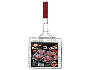 Bulk Buys Deluxe Barbecue Burger Grill Basket