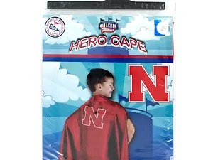 FB288 | Bulk Buys Collegiate Team Spirit Nebraska Hero Cape