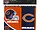 FB389 | Bulk Buys Chicago Bears NFL Memo Pads Set - 2-Piece