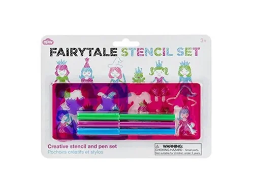 FB416 | Bulk Buys Magical Fairytale Character Stencil Set