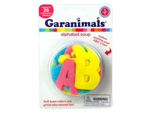 EN261 | Bulk Buys Garanimals Foam Letters for Learning ABCs