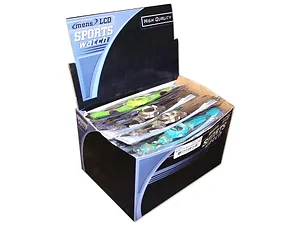 GC584 | Bulk Buys Men's Waterproof LCD Sports Watch with