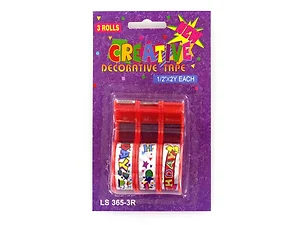GC812 | Bulk Buys Festive Birthday Tape Set for Gifts and